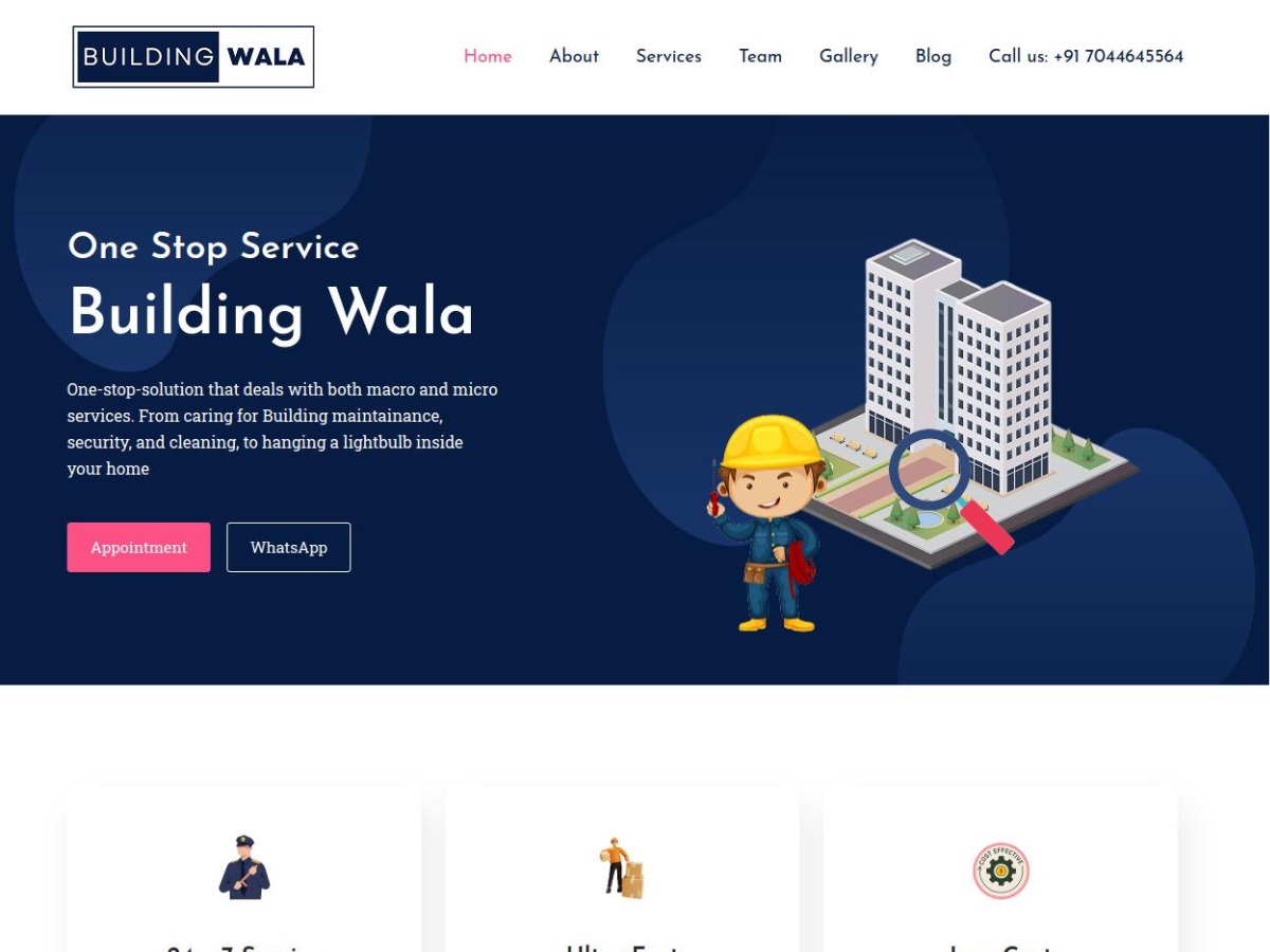Buildingwala Real Estate Website Development
